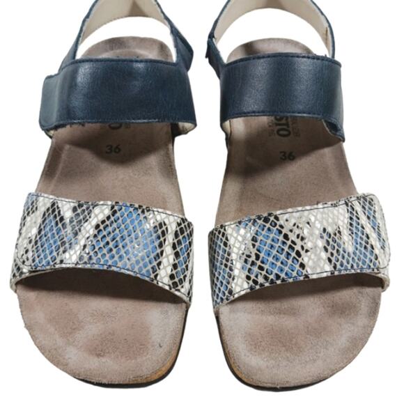 MEPHISTO Agave Sandals GUC $219 36 US 6 S2440 - Picture 5 of 9